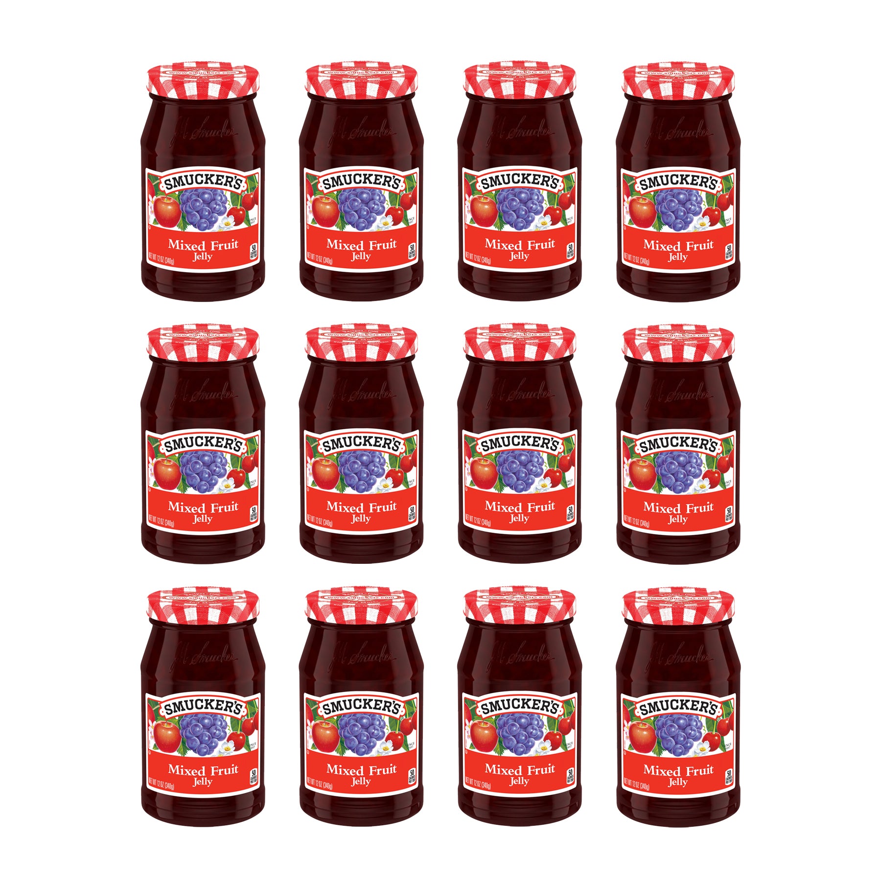 Smuckers Jelly, Mixed Fruit, 12 Oz (340 G)