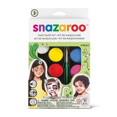 12 Pack: Snazaroo Rainbow Face Paint Kit