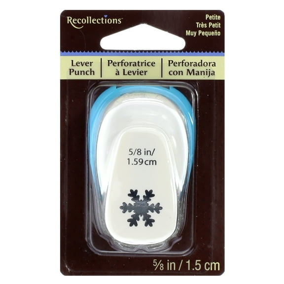 Recollections Snowflake Lever Punch, 12 Pack