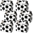 12 Pack Soccer Party Favor Boxes Soccer Themed Treat Candy Snack Bags Sports Football Team