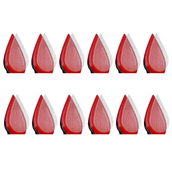 12 Pack- Sole Protector Stickers for High Heel Shoes - Clear 3M CL Christian