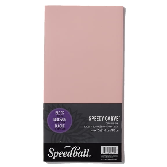 12 Pack: Speedball 6" x 12" Speedy Carve Block