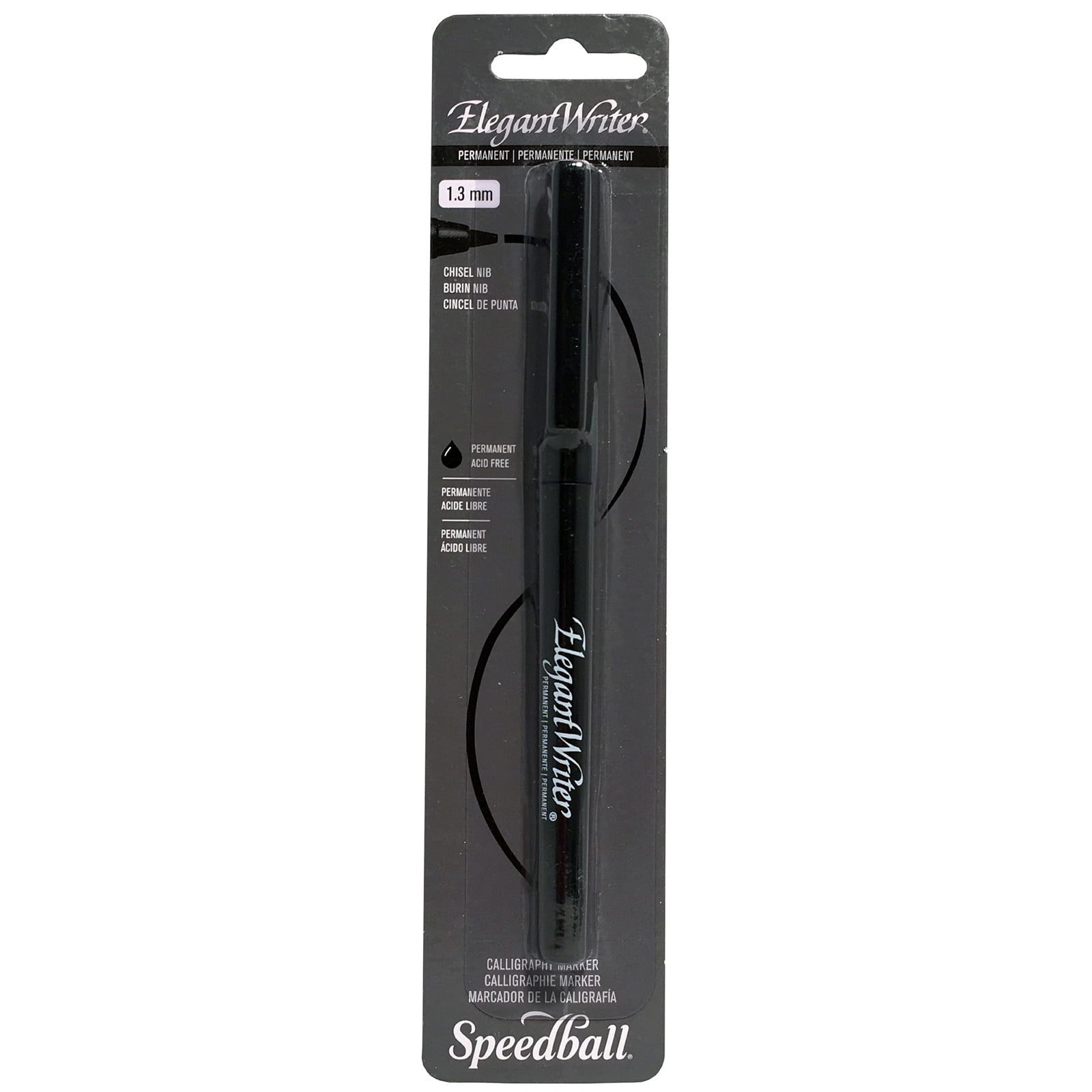 Speedball Elegant Writer EXtra-Fine Permanent Calligraphy Marker, 12 Pack