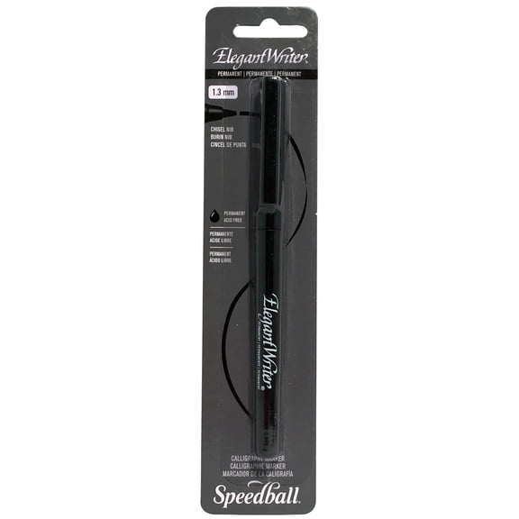 Speedball Elegant Writer EXtra-Fine Permanent Calligraphy Marker, 12 Pack