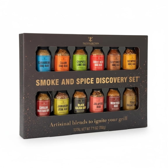 12 Pack Spices Gift Set Essential Seasoning Collection with Spice Jars Kitchen Spice Rack Must-Have Ideal Home Essentials for Cooking, Grilling & Everyday Meals