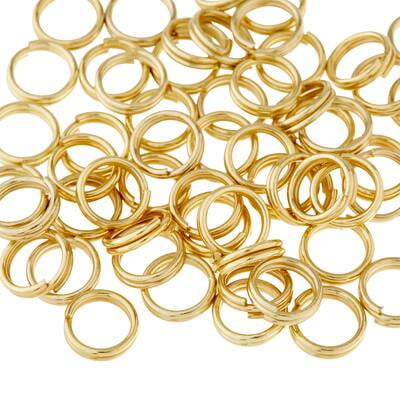 12 Pack: Split Rings - 9mm by Bead Landing