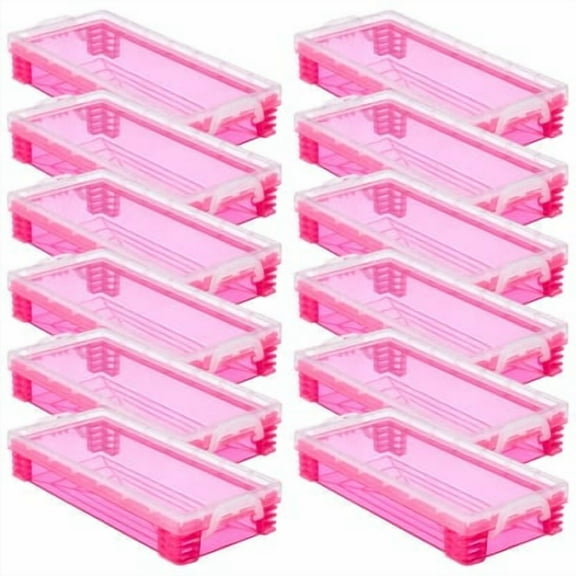 12 Pack: Stacking Pencil Box by Simply Tidy™