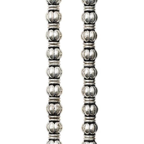 Bead Landing Sterling Silver Plated Beads, 6mm, 12 Pack