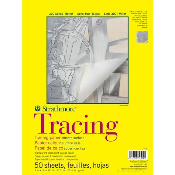 Strathmore 300 Series Tracing Pad, 12 Pack
