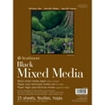 thumbnail image 1 of Strathmore 400 Series Black Mixed Media Paper Pad, 12 Pack, 1 of 1