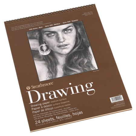 Strathmore 400 Series Drawing Paper Pad, 12 Pack