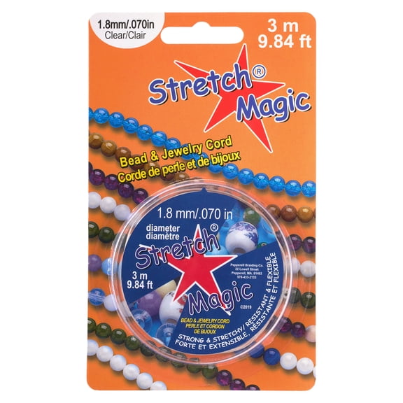 Stretch Magic 1.8mm Bead & Jewelry Cord, 12 Pack