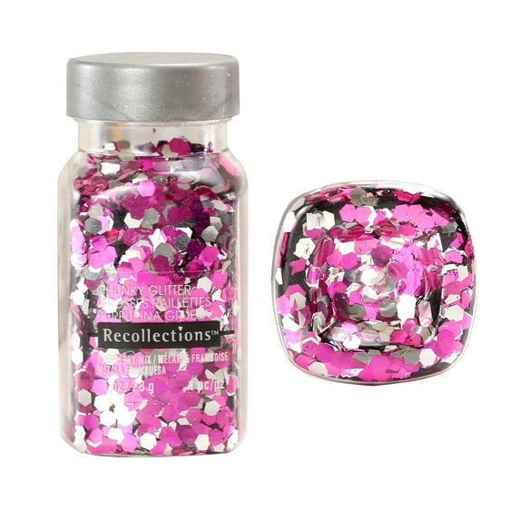Recollections Super Chunky Glitter, 12 Pack