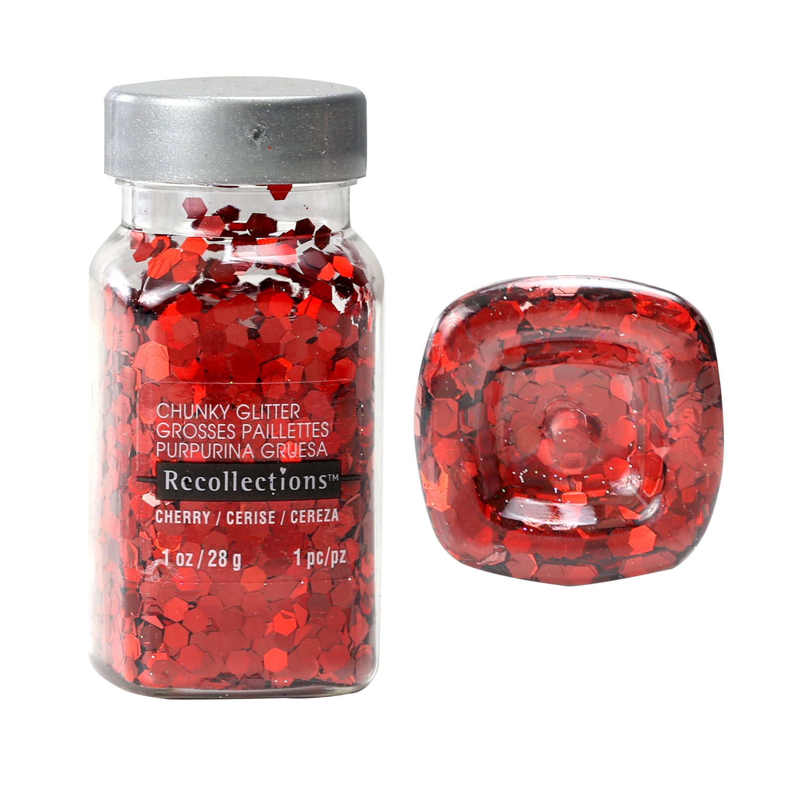 Recollections Super Chunky Glitter, 12 Pack