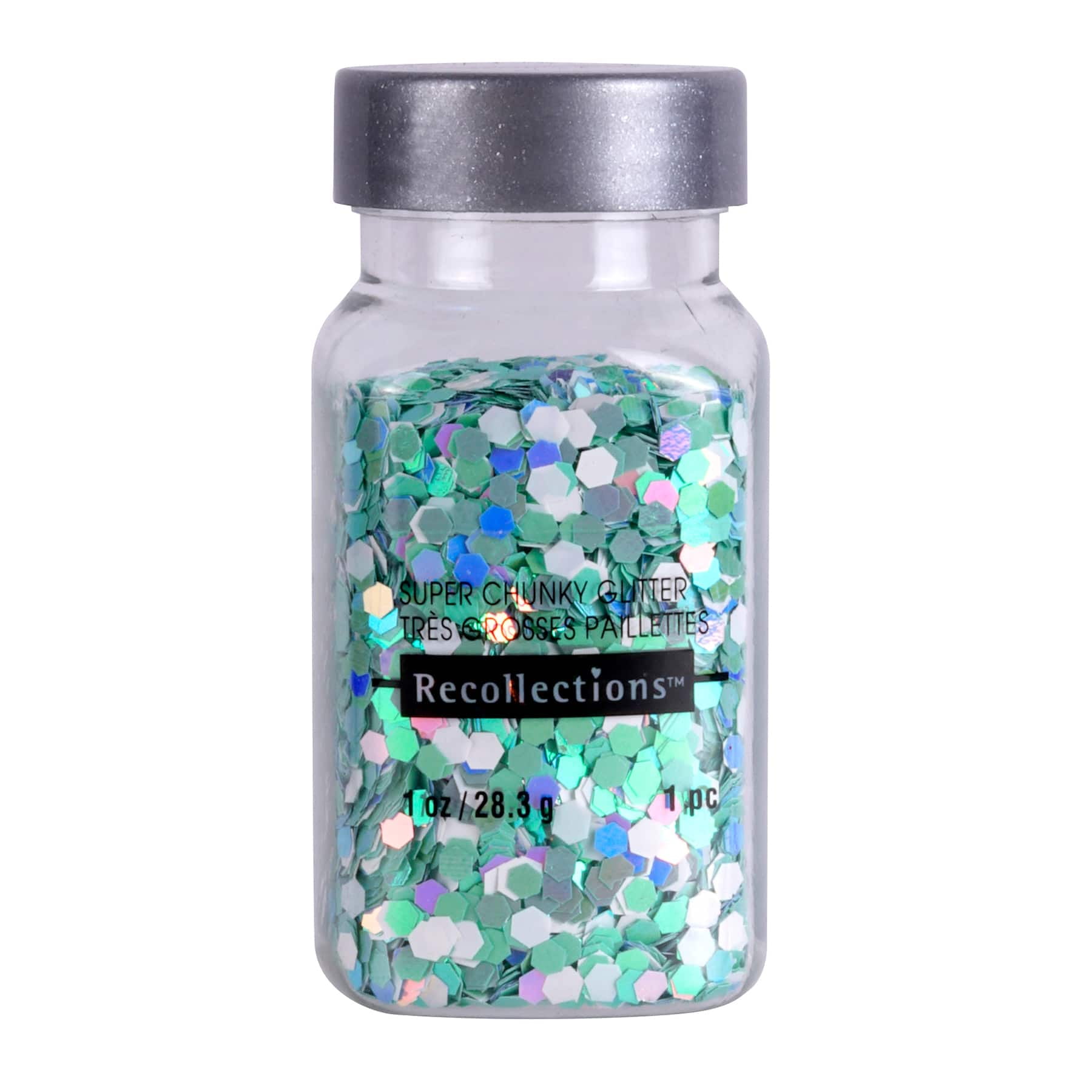 Incraftables Glitter for Crafts 32Pcs. Extra Fine & Chunky Glitter for Resin, Slime & Candle Making