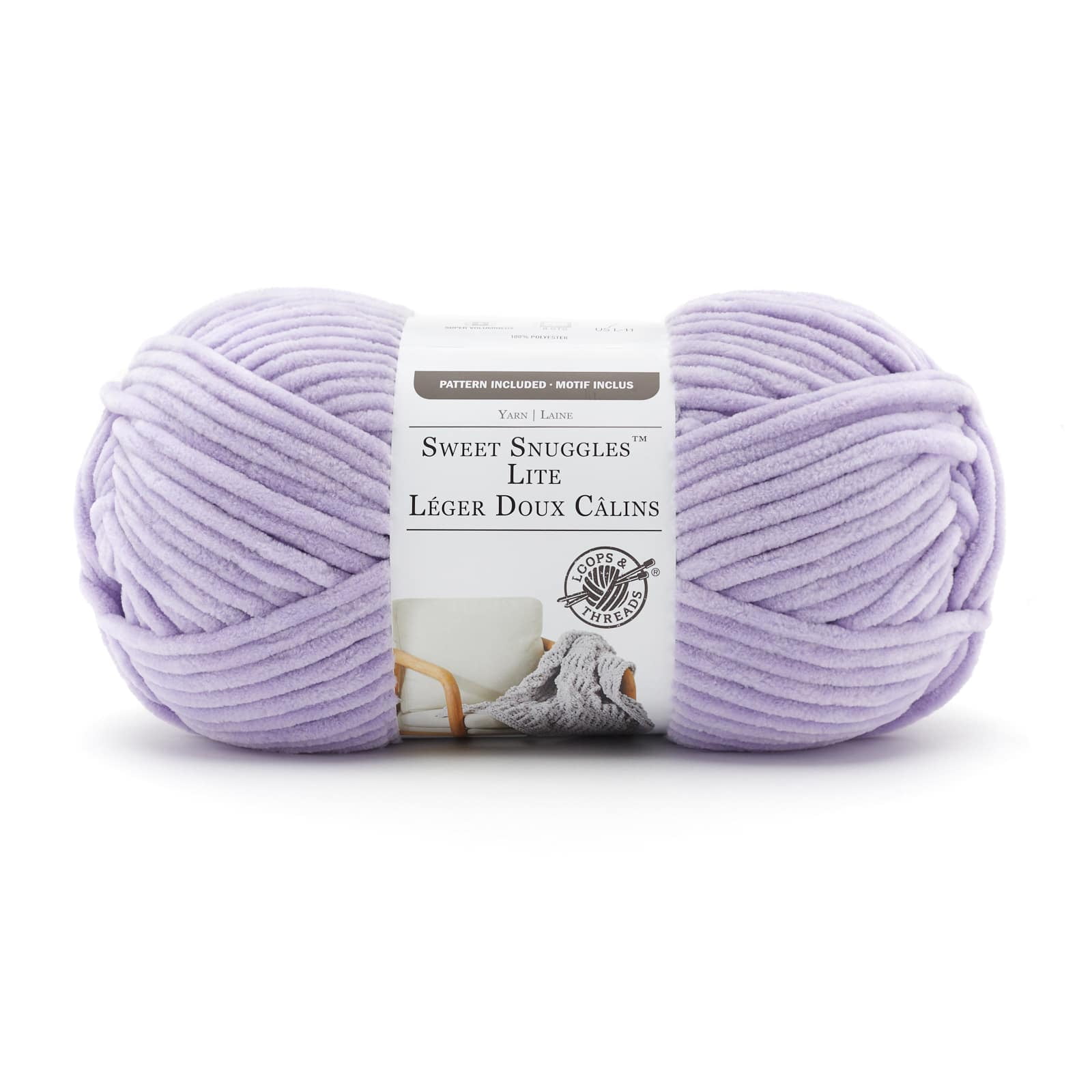 Loops & Threads Sweet Snuggles Lite Yarn - Dot Coastal - 9 oz