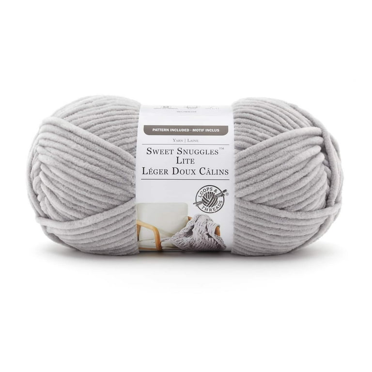 Loops & Threads Sweet Snuggles Doux Câlins “Fog” Surf Baby Blanket