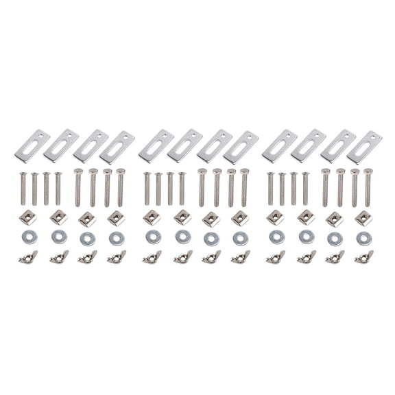 12 Pack T-Track Clamp,Mini T Track Hold Down Kit Compatible with 3018-PRO,3018-PROVer,1810-PRO CNC Router Machine