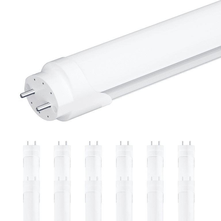Hyperikon 8-Watt 2 ft. Linear T8 Ballast Bypass Frosted 5000K LED Tube Light Bulb (12-Pack) Hyperikon 8-Watt 2 ft. Linear T8 Ballast Bypass Frosted 5000K LED Tube Light Bulb (12-Pack)