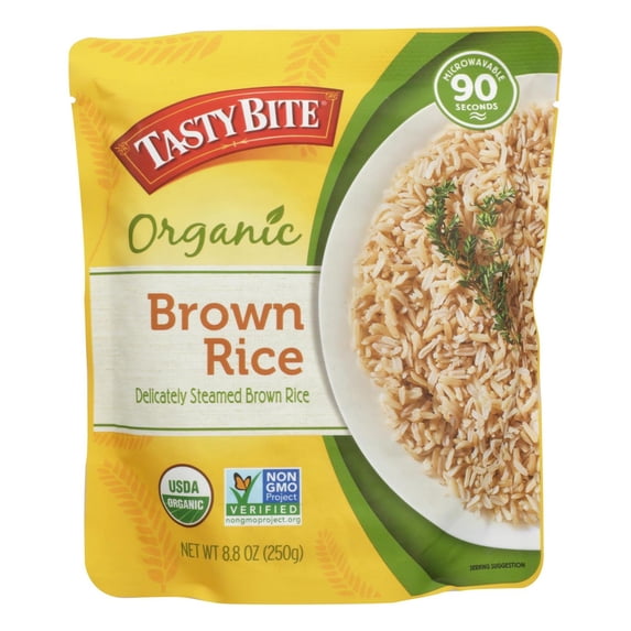 (12 Pack) Tasty Bite Brown Rice, 8.8 Oz