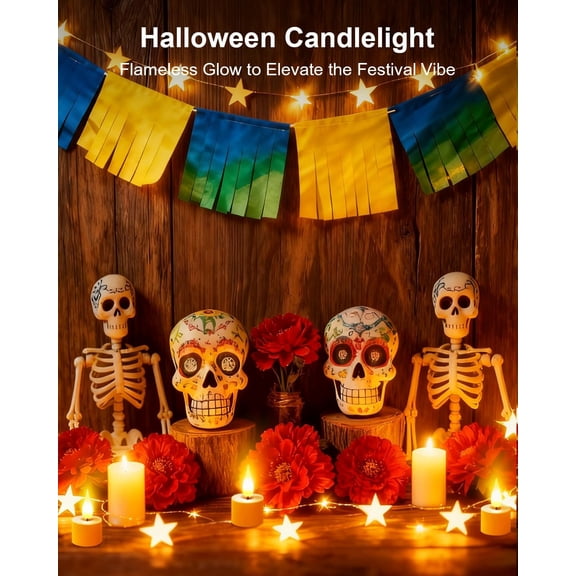 12 Pack Tea Lights Candles Battery Operated with Charging Dock, Remote Control Rechargeable Candles, Flickering Flameless LED Tealight for Votive, Table Decorations, Wedding, Halloween, Christmas