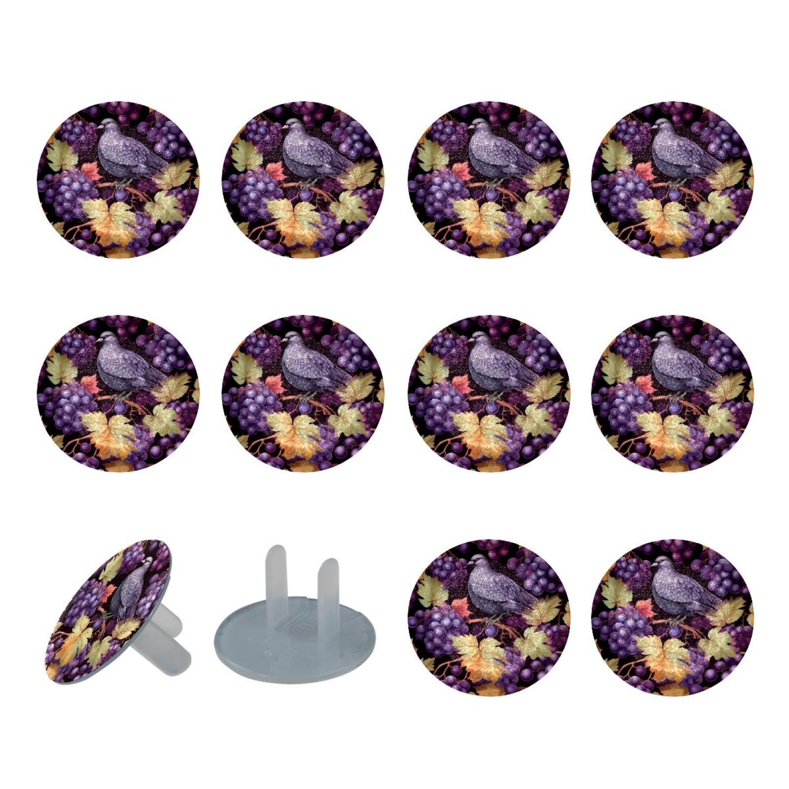 12 Pack Thanksgiving Grape Outlet Covers Baby Proofing Socket ...