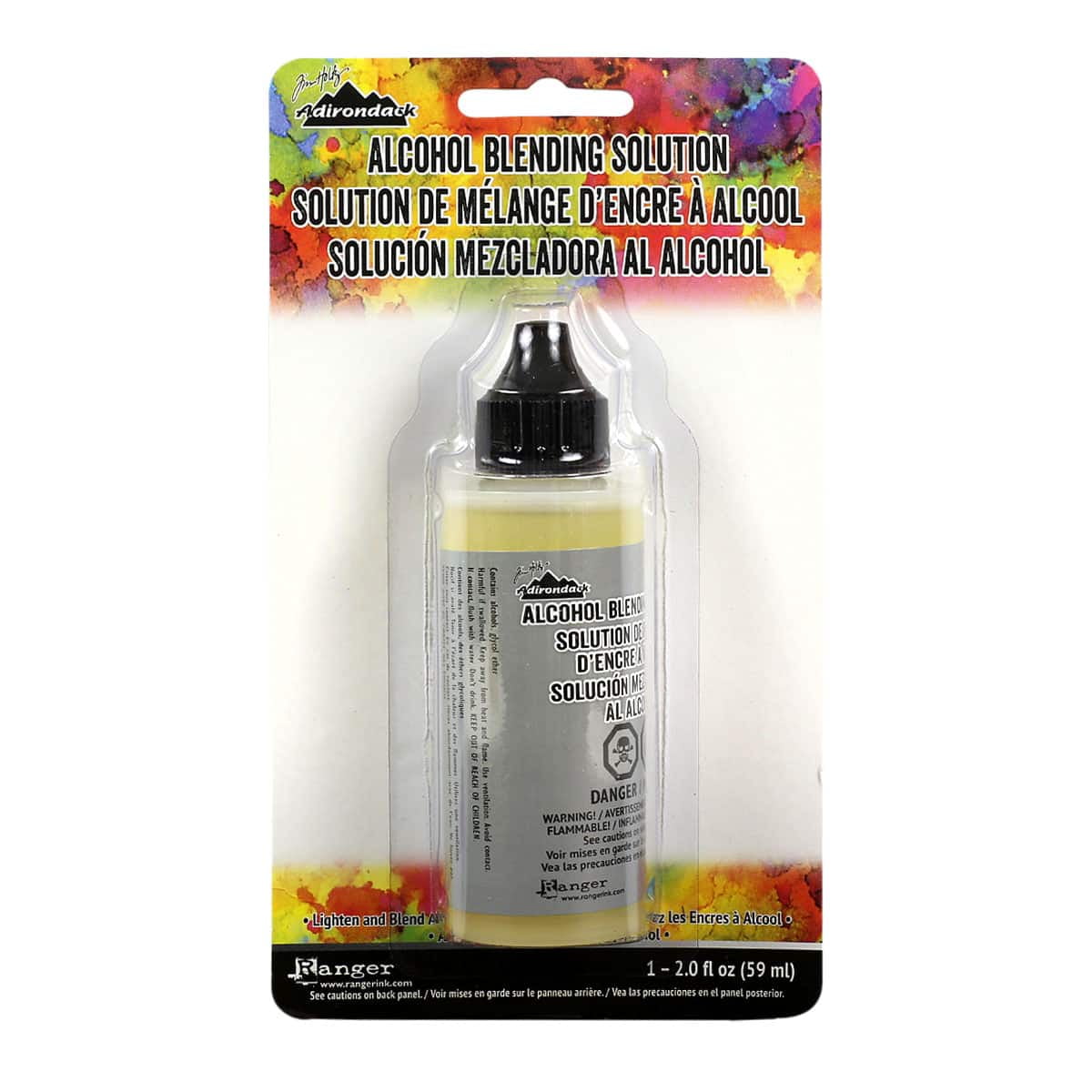 U.S. Art Supply Alcohol Ink Color Blender Solution, Large 4.2