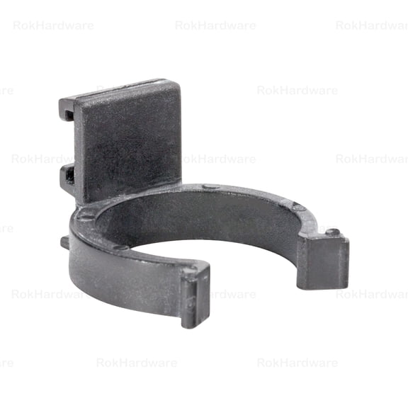 12 Pack Toe Kick Bracket for Blum Leg Leveler Press-In Black