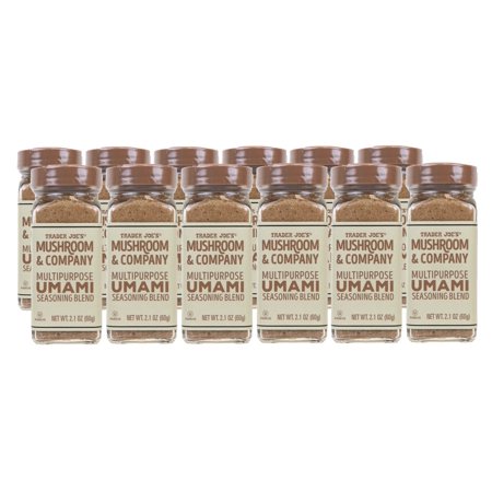 12 Pack | Trader Joe's Mushroom & Company Multipurpose Umami Seasoning Blend 2.1 oz