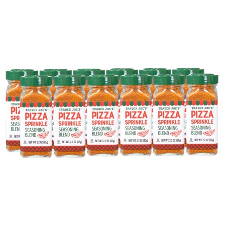 12 Pack | Trader Joe's Pizza Sprinkle Seasoning Blend 2.2 oz