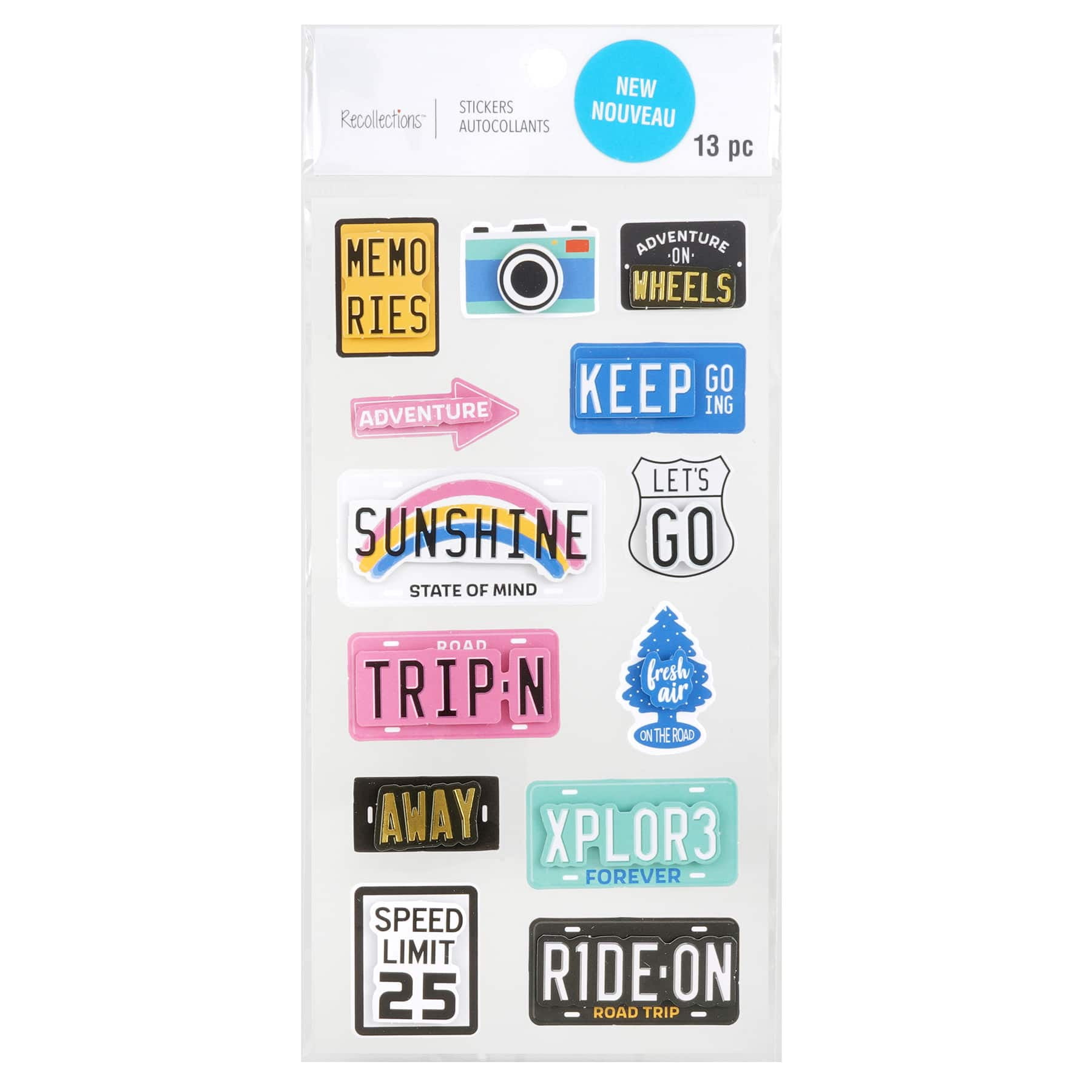Travel Stickers by Recollections™
