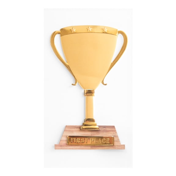 Recollections Trophy Dimensional Sticker, 12 Pack