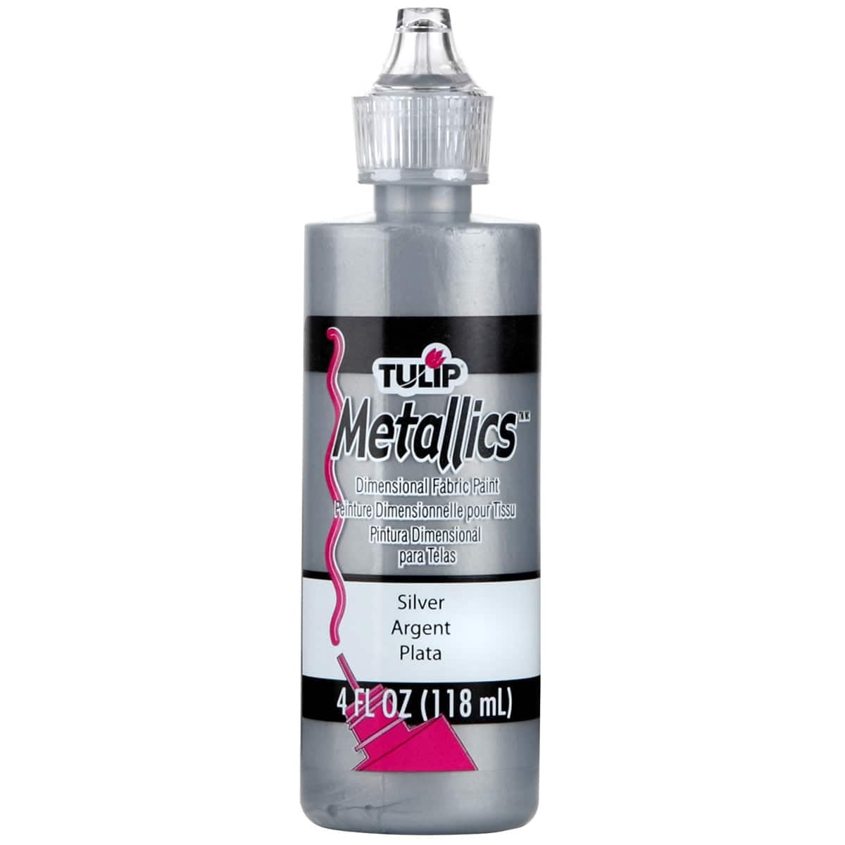 Tulip Metallics Dimensional Fabric Paint, 4oz., 12 Pack