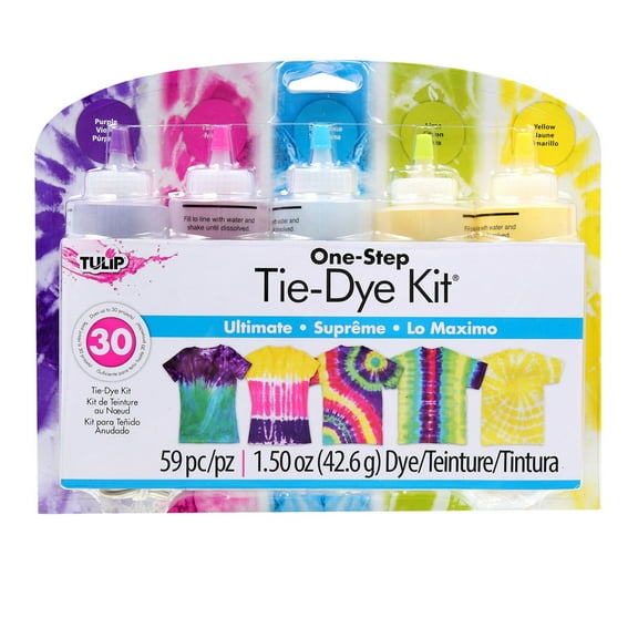 Tulip One-Step Tie-Dye Kit, Medium, 12 Pack