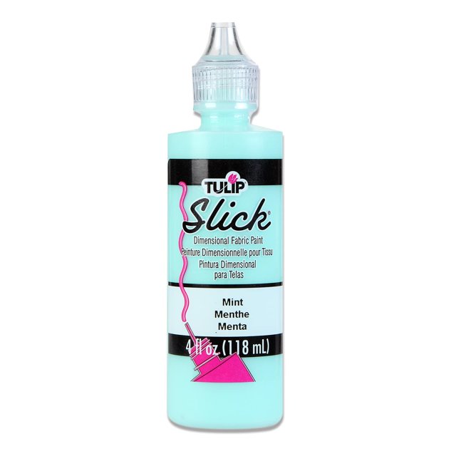 12 Pack Tulip® Slick® Dimensional Fabric Paint, 4oz.
