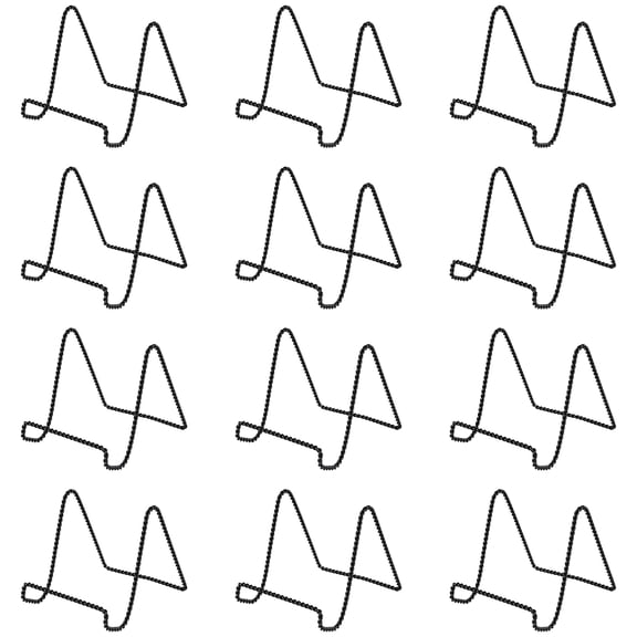 12 Pack: Twisted Wire Easel by Studio Decor