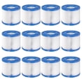 thumbnail image 1 of 12 Pack Type VI Hot Tub Filters Cartridge Replacement for Saluspa Hot Tub Compatible with Lay-Z-Spa，Coleman SaluSpa 90352E, 58323E, 58323 Swimming Pool Pump, 1 of 9