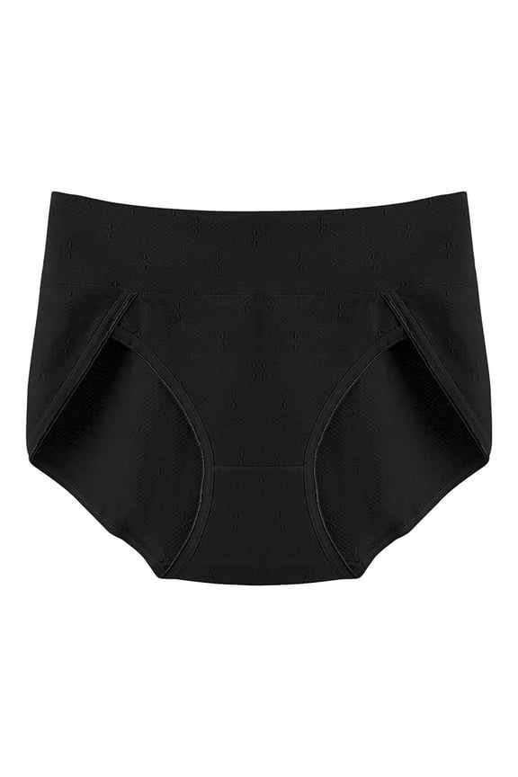 12 Pack Underwear for Women Breathable Pure Crotch Belly Lift Hip High Waist Plus Size Ladies Lingerie