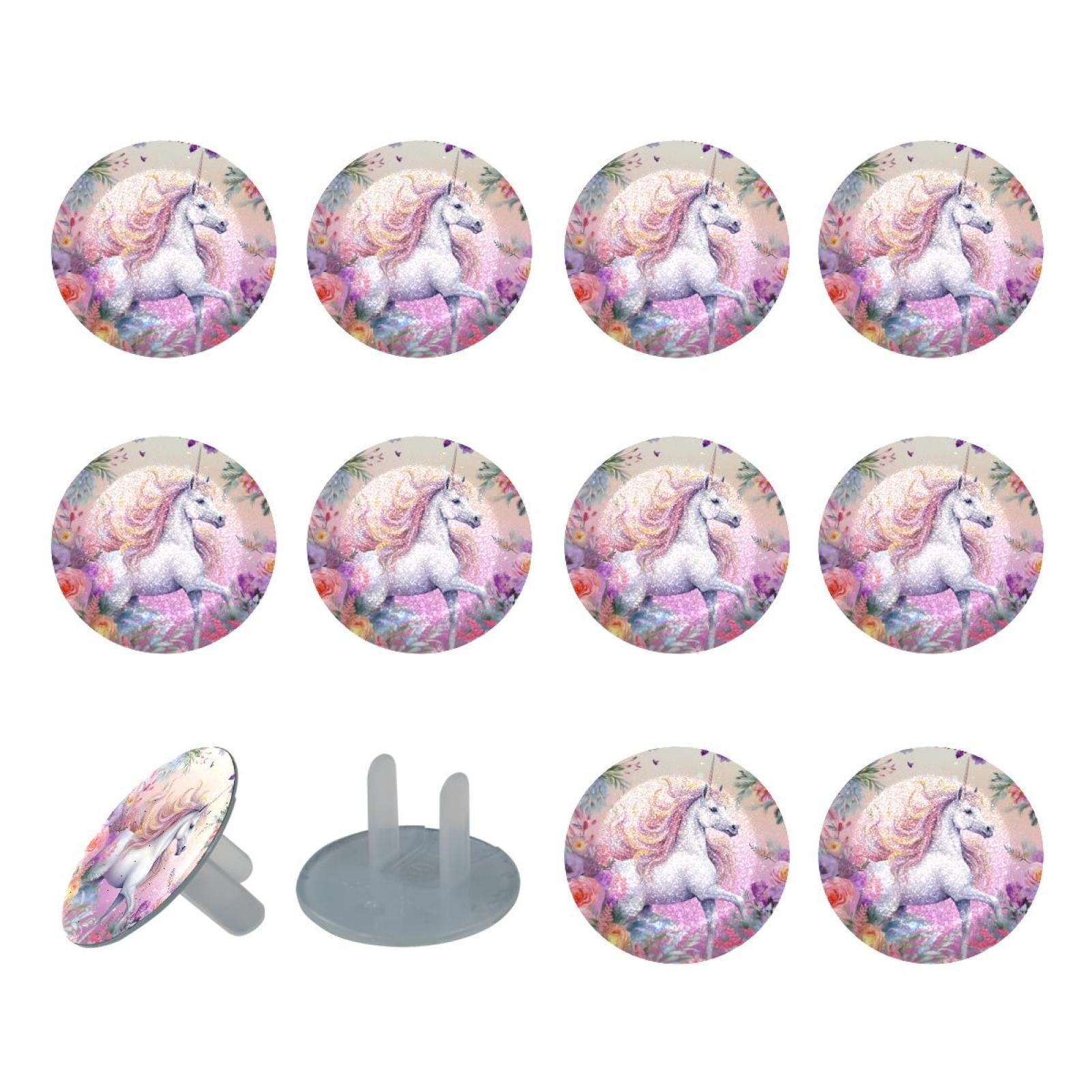 12 Pack Unicorn Outlet Covers Baby Proofing Socket Protectors Child ...