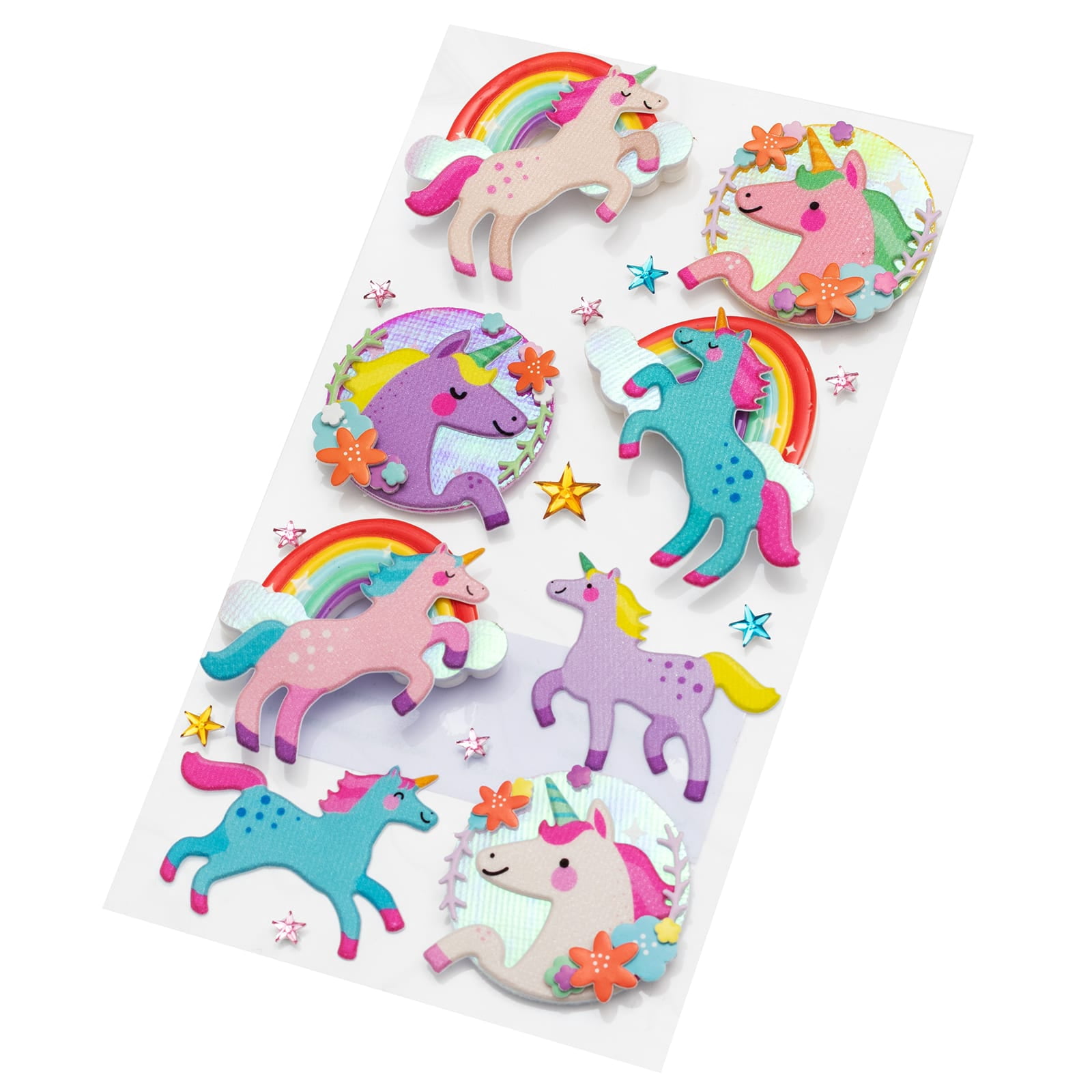 Recollections Unicorn Stickers, 12 Pack