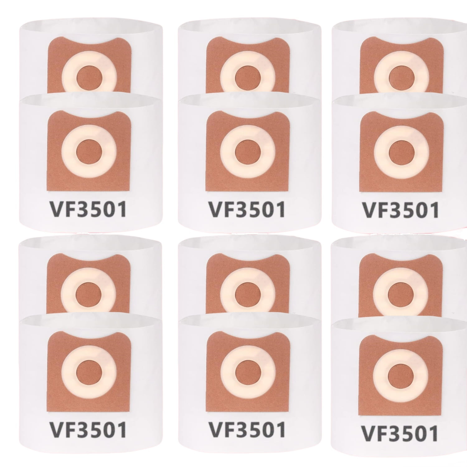 12 Lasts VF3501 Dust Bags Replacement For Ridgid & Workshop 3-4.5