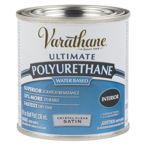 Varathane Ultimate Polyurethane Crystal Clear Satin, 12 Pack