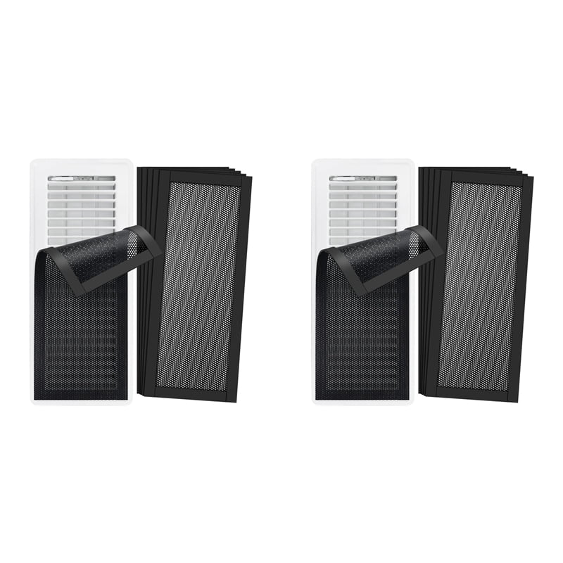 12 Pack Vent Covers for Home Floor Vent Covers 4x10 Inch Magnetic Vent Screen Mesh Floor for Home Ceiling Wall Air Vent