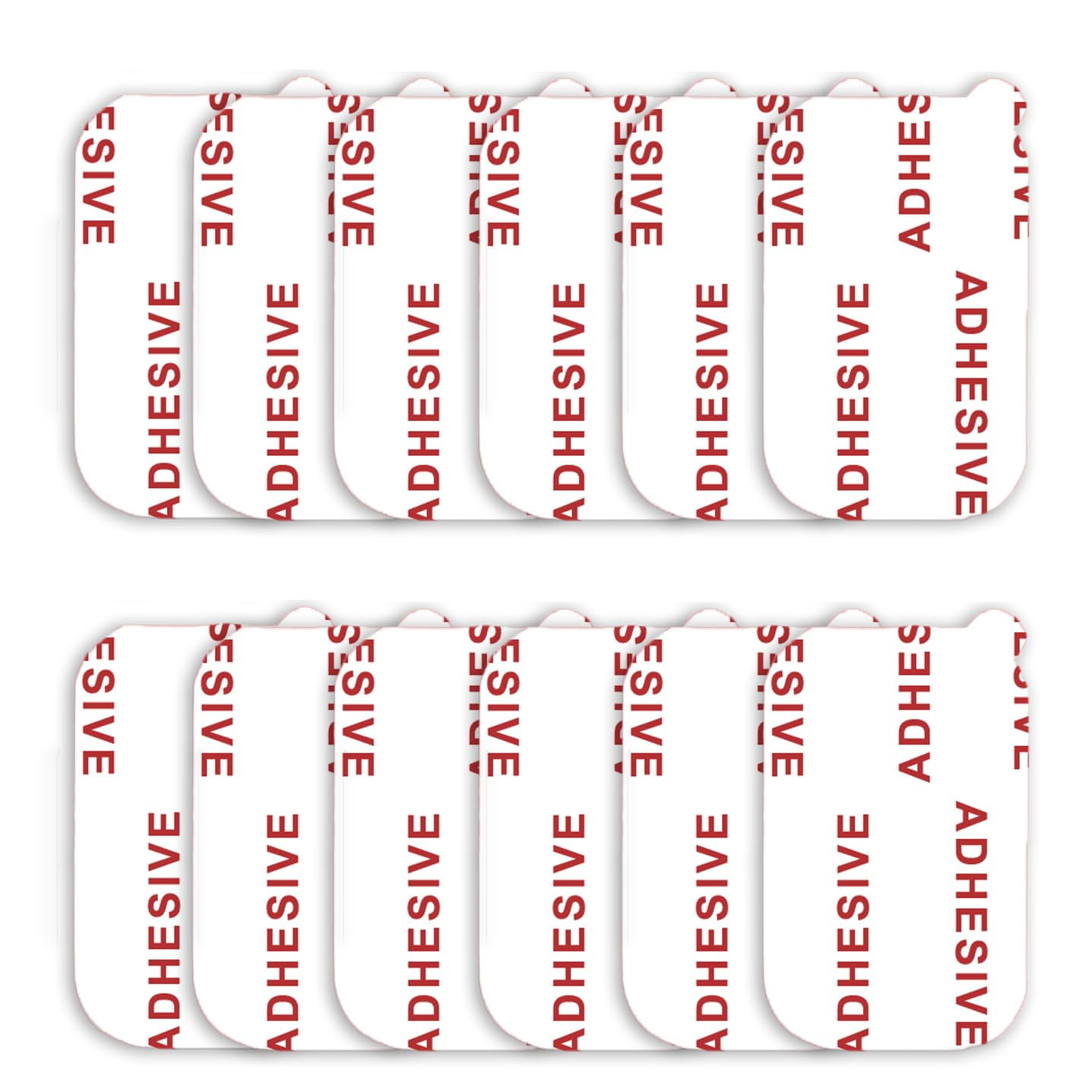 12 Pack Very High DHF10 Bond [Easy to Peel Off] Rectangle Sticky