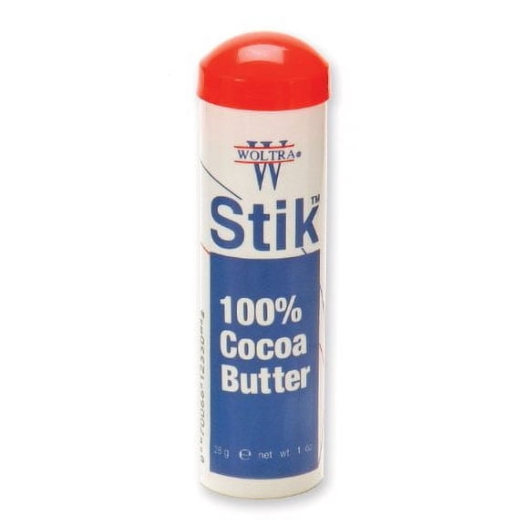 12 Pack WOLTRA 1 oz. STICK 100% COCOA BUTTER SKIN MOISTURIZER