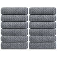 thumbnail image 1 of 12-Pack Washcloths Set, 13"x13" Luxurious Dish Towels Ultra Soft Face Towels Quick Dry Kitchen Towel Bundle Absorbent Wash Cloths(Dark Gray), 1 of 5