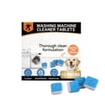 thumbnail image 1 of 12-Pack Washing Machine Cleaner Tablets, Gentle Deep Cleaning for Front and Top Load Washers, Easy to Use Home Laundry Maintenance, 1 of 9