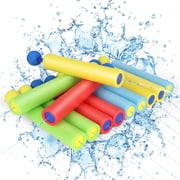 12 Pack Water Blaster Super Soaker Blaster Set for Kids Adult, 30ft Water Blaster with Plastic Handle, Perfect Water Toy for Outdoor Swimming Pool Beach