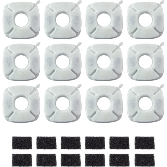 12 Pack Cat Water Filters, Compatible with VEKEN® 95oz/2.8L Fountain