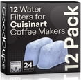 12 Pack Water Filters for Cuisinart Coffee Makers by - Replacement ...
